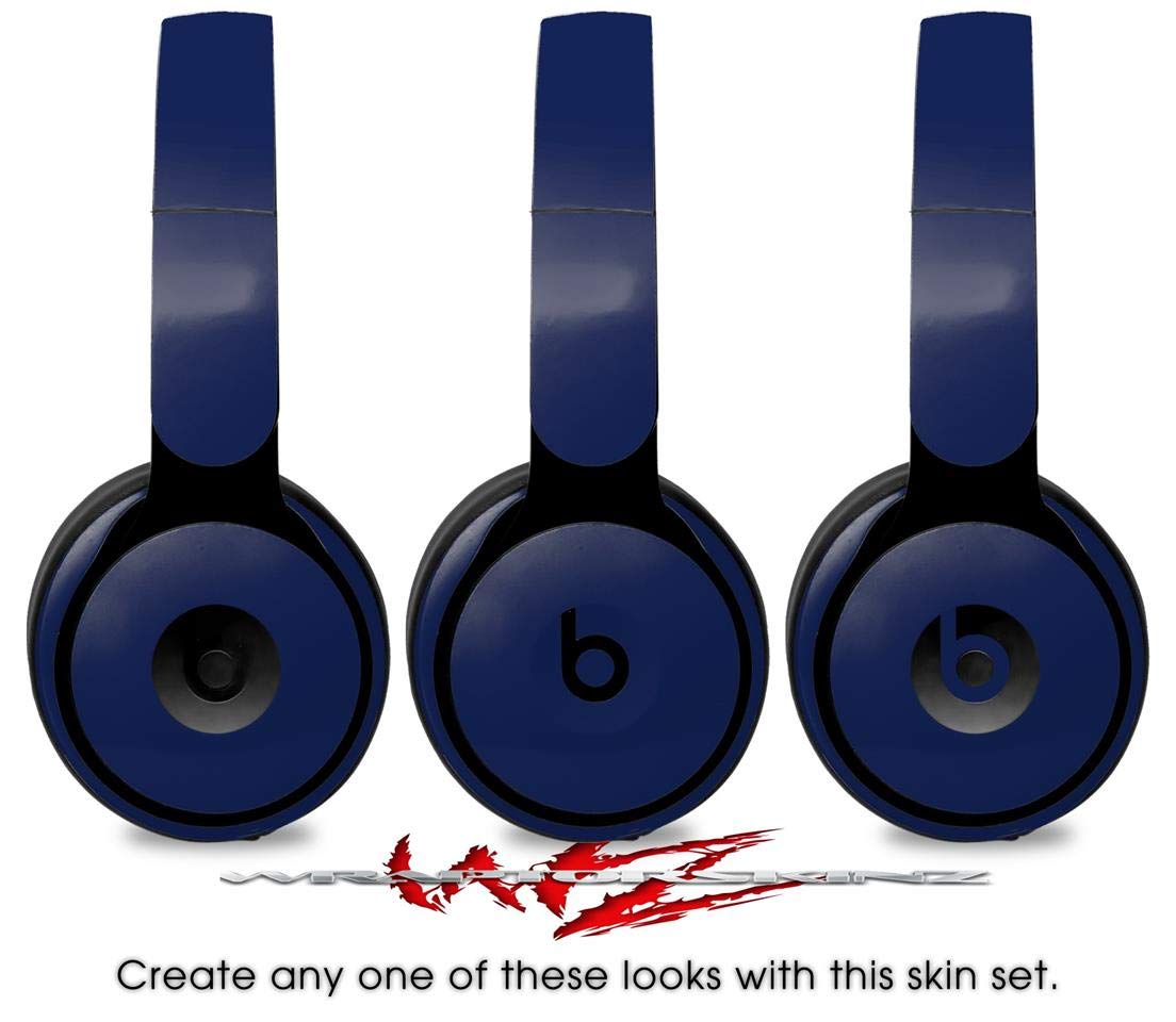 Beats Solo Pro Headphone Skin Decal Wrap - Navy Blue Solid Collection (Headphones Not Included) | Protective Cover for Travel, Gym & Daily Use