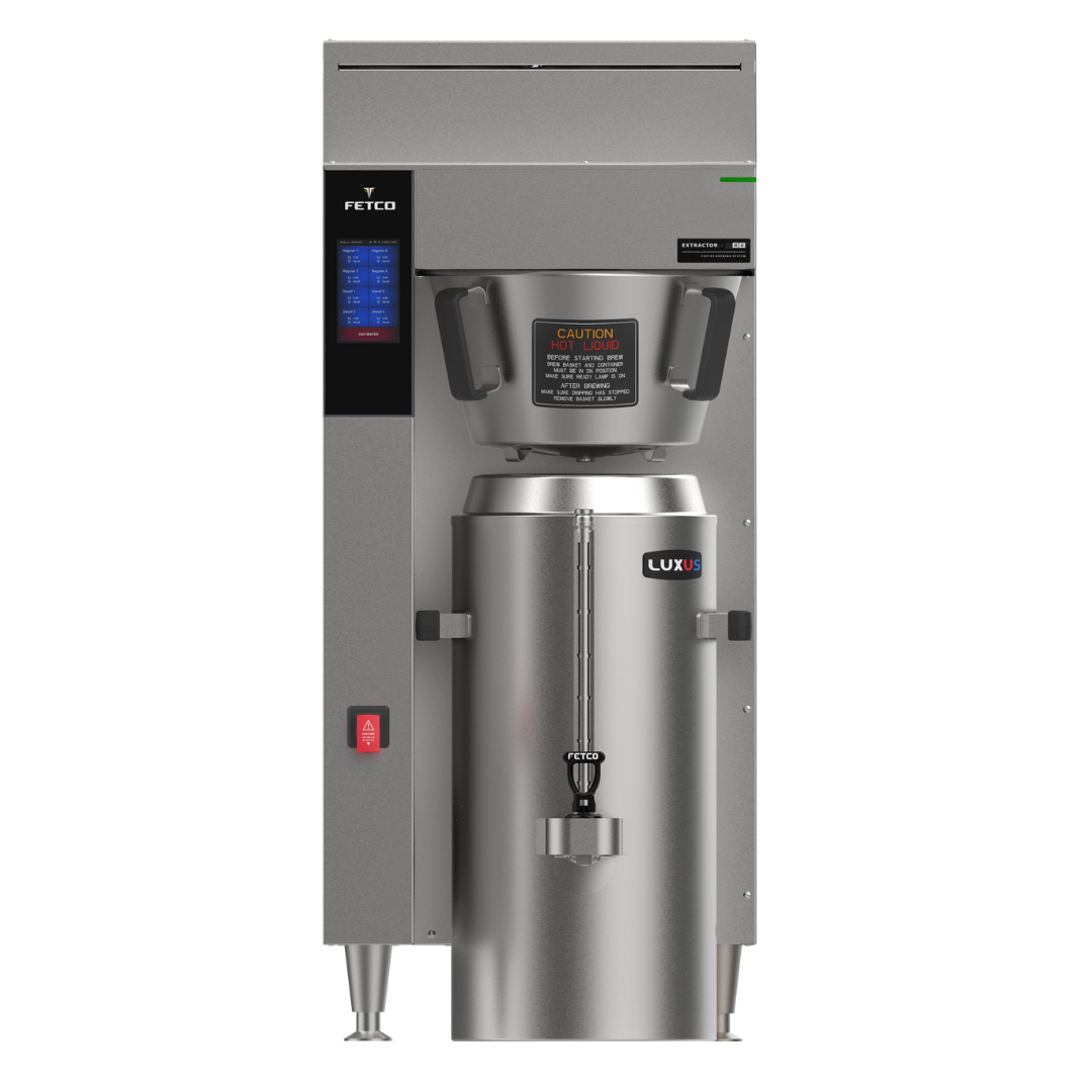 FETCO CBS 2261 NG Commercial Single Coffee Brewer - High Capacity 1.2 Gallon Stainless Steel Coffee Maker for Offices, Restaurants & Cafes