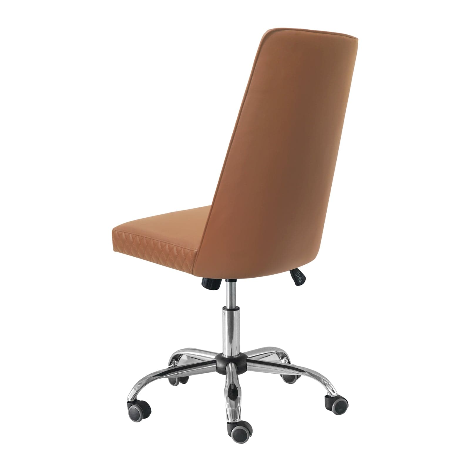 Estelle Nail Salon Manicure Pedicure Chair - Adjustable Height Salon Stool with Wheels for Nail Technicians & Clients - Perfect for Manicure, Pedicure & Spa Treatments