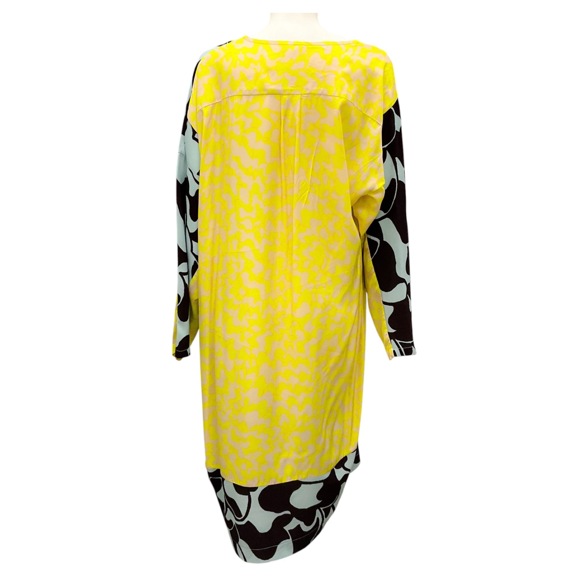 Dries Van Noten Women's Multi Mixed Print Midi Dress - Floral Bohemian Style for Summer Parties & Vacations