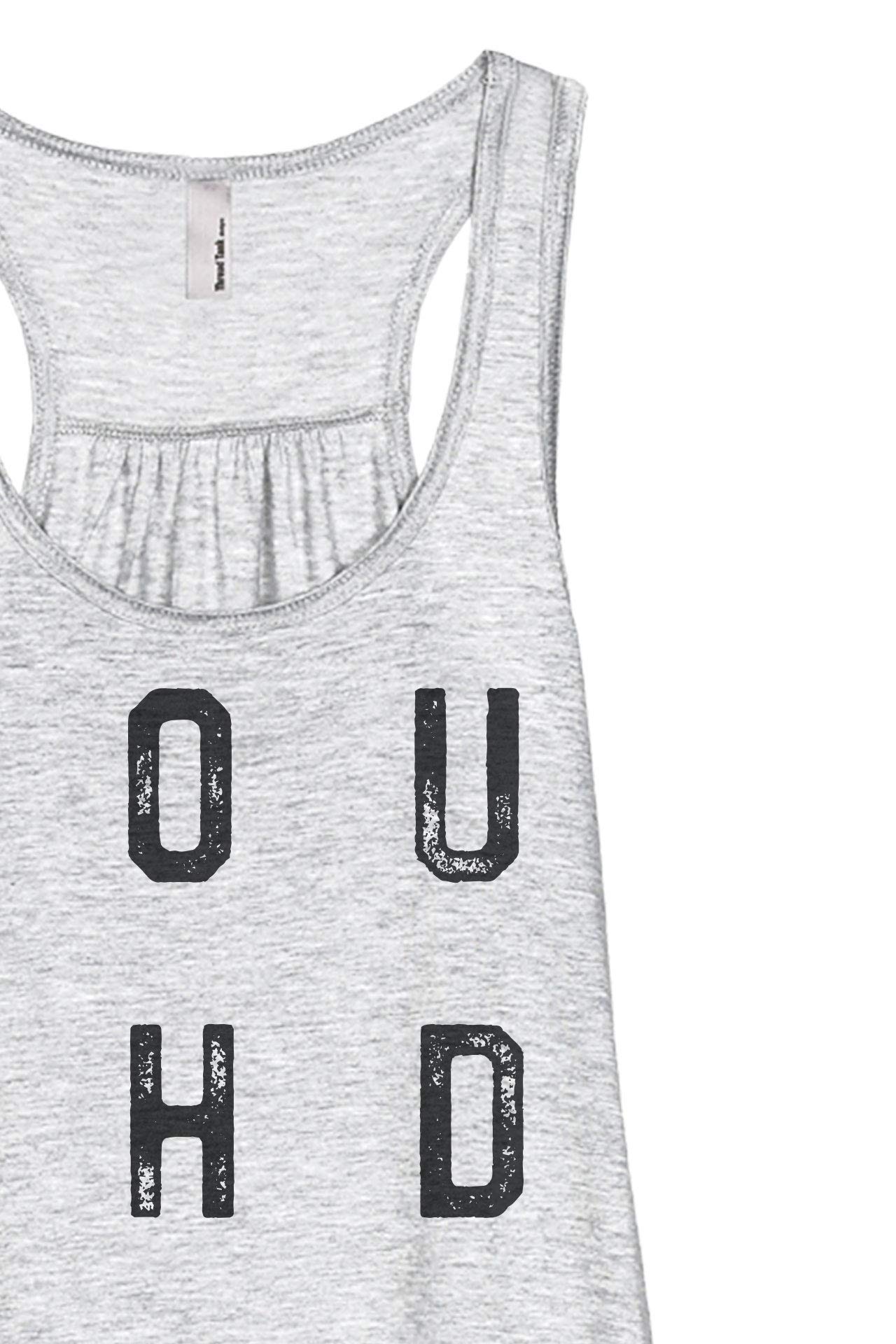 Touchdown Women's Sleeveless Flowy Racerback Yoga Tank Top - Breathable Workout Shirt for Gym, Running & Fitness | Perfect for Yoga, Pilates & Summer Activities