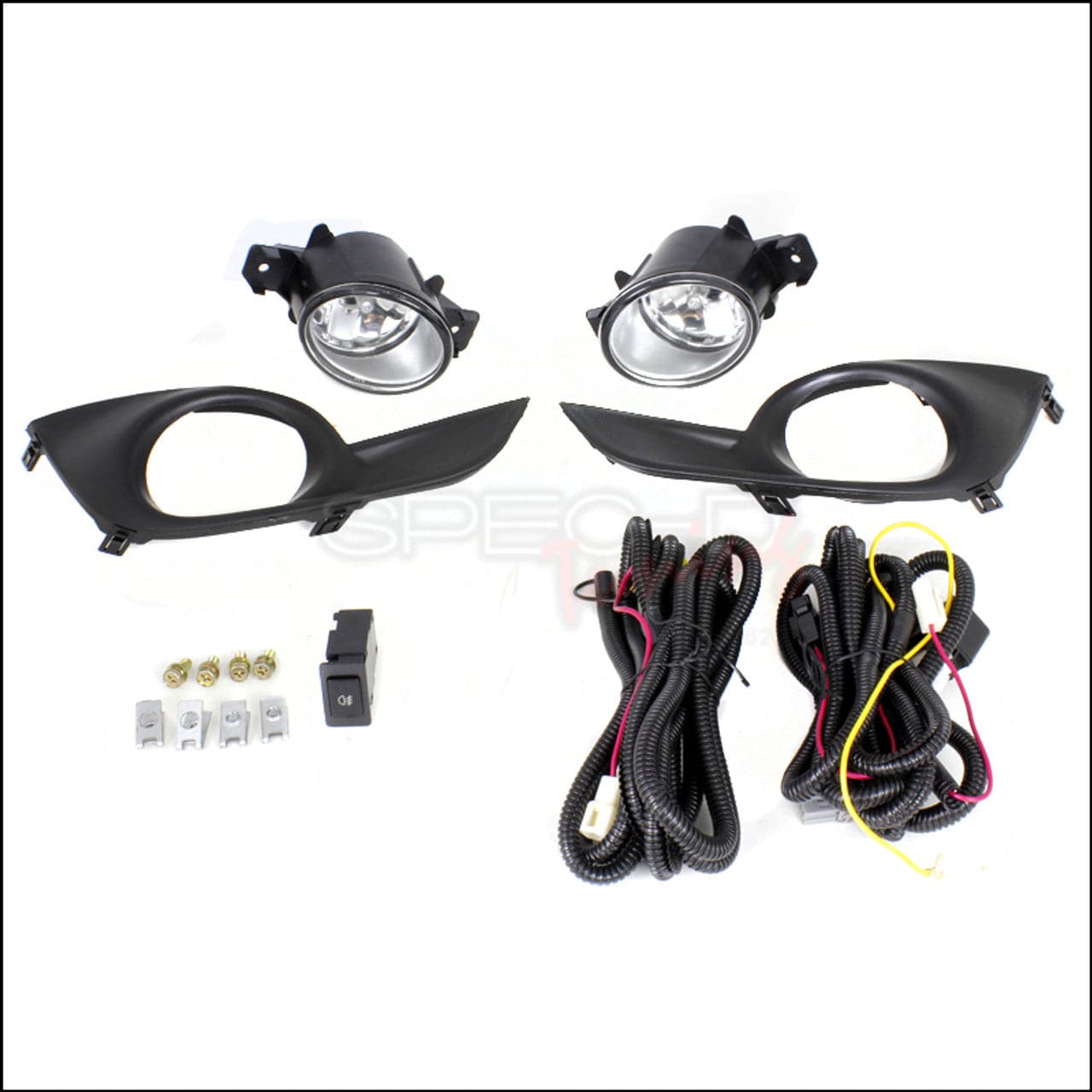 2013-2015 Nissan Altima H11 LED Fog Lights Kit - Chrome Housing with Clear Lens - Upgrade Your Car's Visibility for Night Driving & Bad Weather