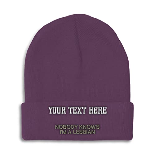 Purple Personalized Text Here