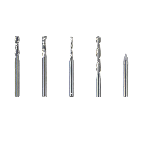 Premium CNC Router Bits for Snapmaker 2.0 - 5-Piece High Precision Cutting Tool Set for Wood, Metal & Plastic - Perfect for DIY Projects, Engraving & 3D Carving
