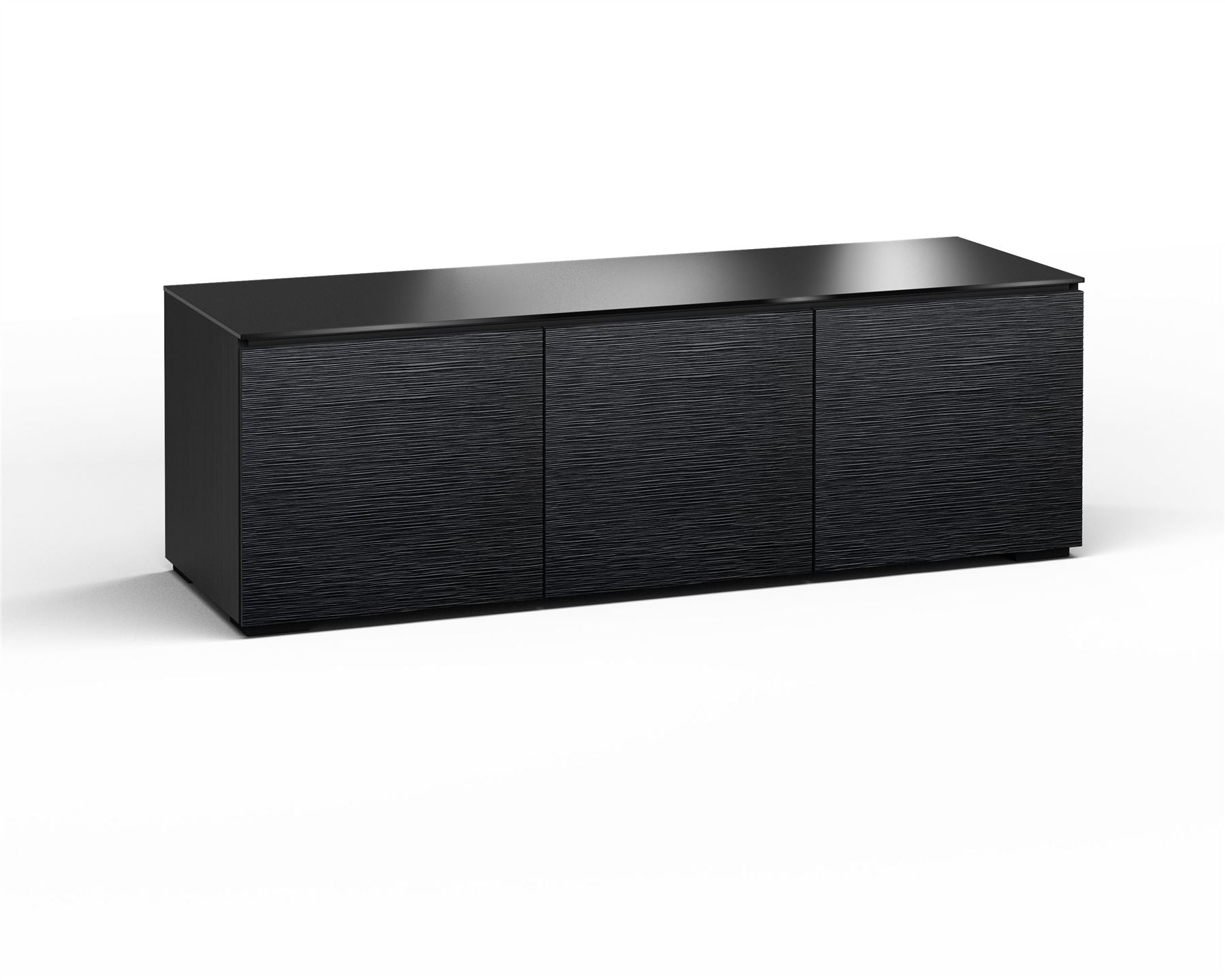 Salamander Chicago 237 Triple AV Cabinet - Premium 3-Shelf Audio Video Storage Unit for Home Theater & Entertainment Systems - Perfect for Living Room, Media Room & Gaming Setup