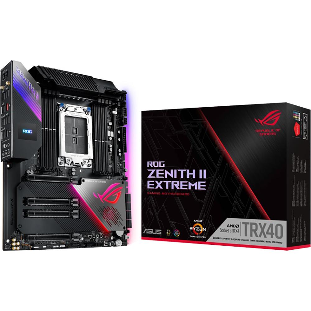 ASUS ROG ZENITH II Extreme AMD sTRX4 E-ATX Gaming Motherboard - High Performance for PC Builds, Streaming & Content Creation