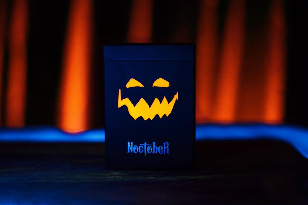 NOCtober Playing Cards - Premium Deck for Magic Tricks, Poker & Card Games | Perfect for Parties, Travel & Collectors