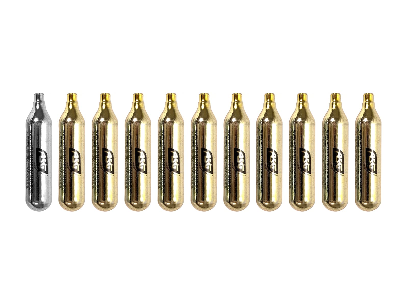 ASG Ultrair 12g CO2 Cartridges for BB Pistols & Airsoft Guns | High-Precision Power for Target Shooting & Gaming