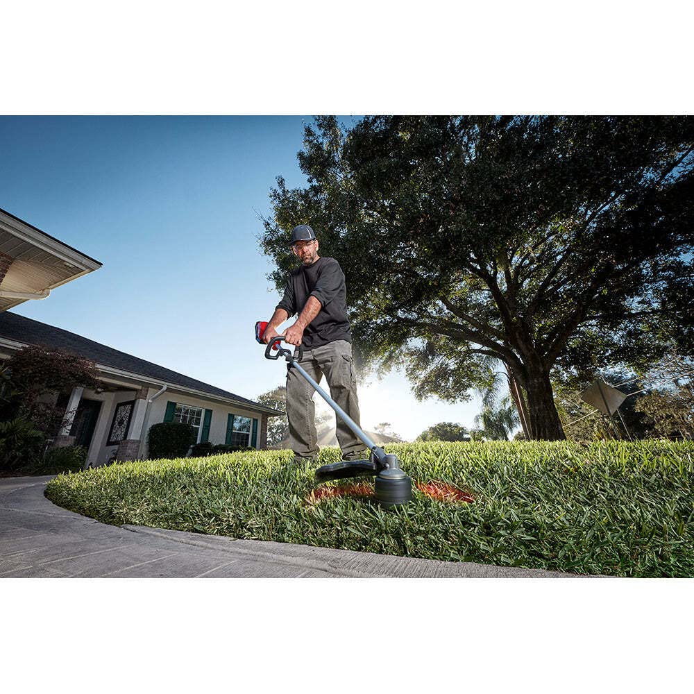 MILWAUKEE 0.095 Inch x 250 Feet Red Battery-Powered Trimmer Line - Durable Weed Eater String for Lawn Care & Yard Maintenance