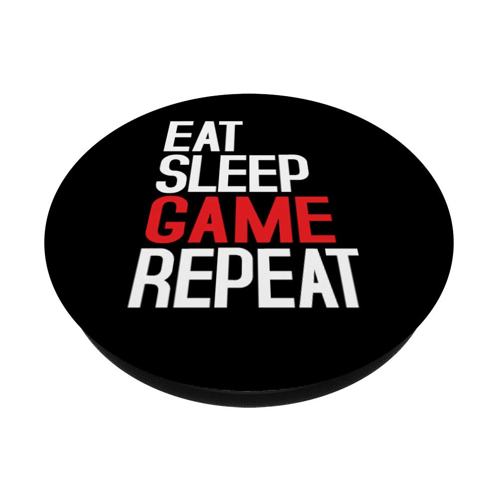 Funny Gamer Gifts - Eat Sleep Game Repeat T-Shirt for Men & Women - Perfect for Gaming Enthusiasts & Video Game Lovers