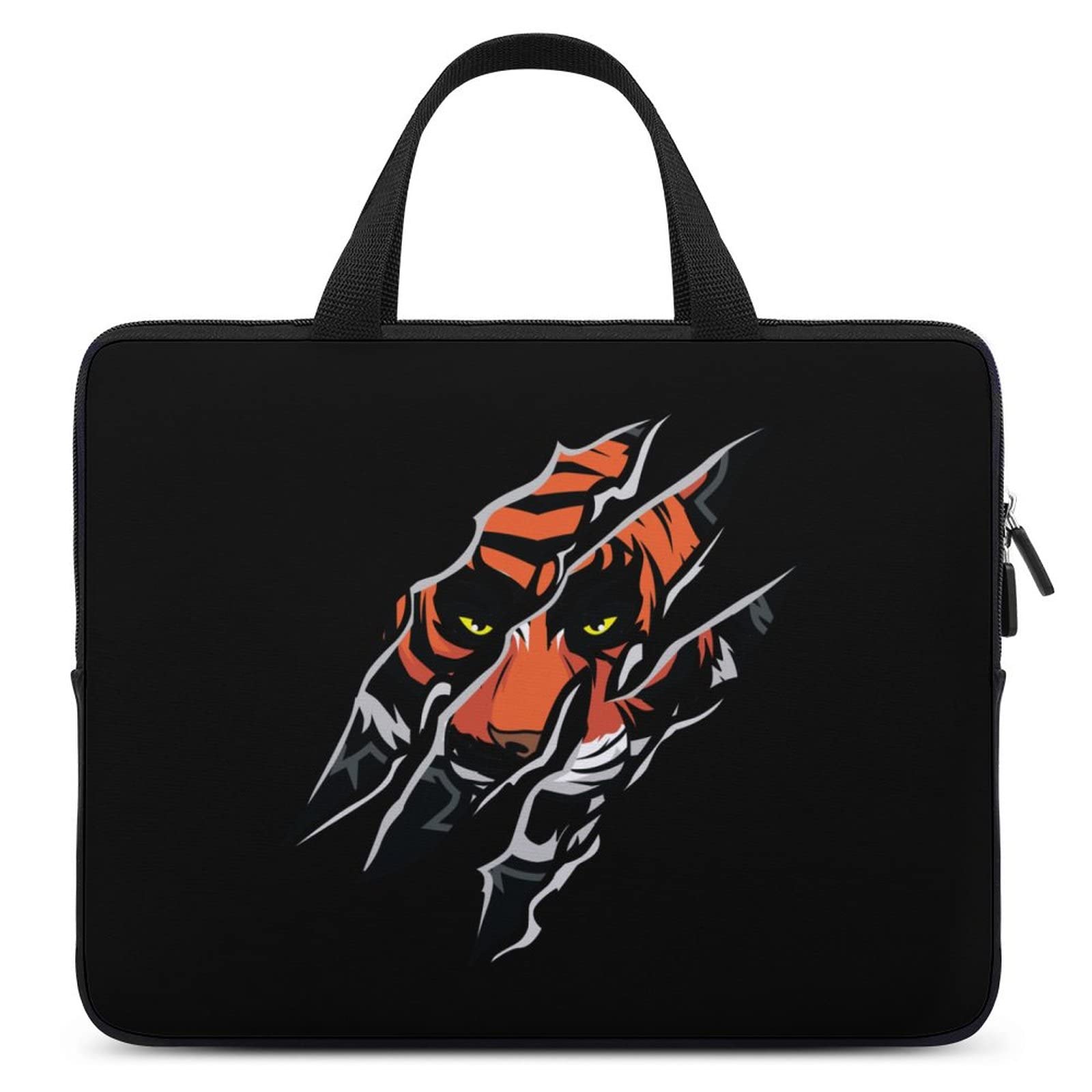 Tiger Claw Mark Waterproof Laptop Bag - Slim Business Casual Briefcase for Work, Travel, and Office Use