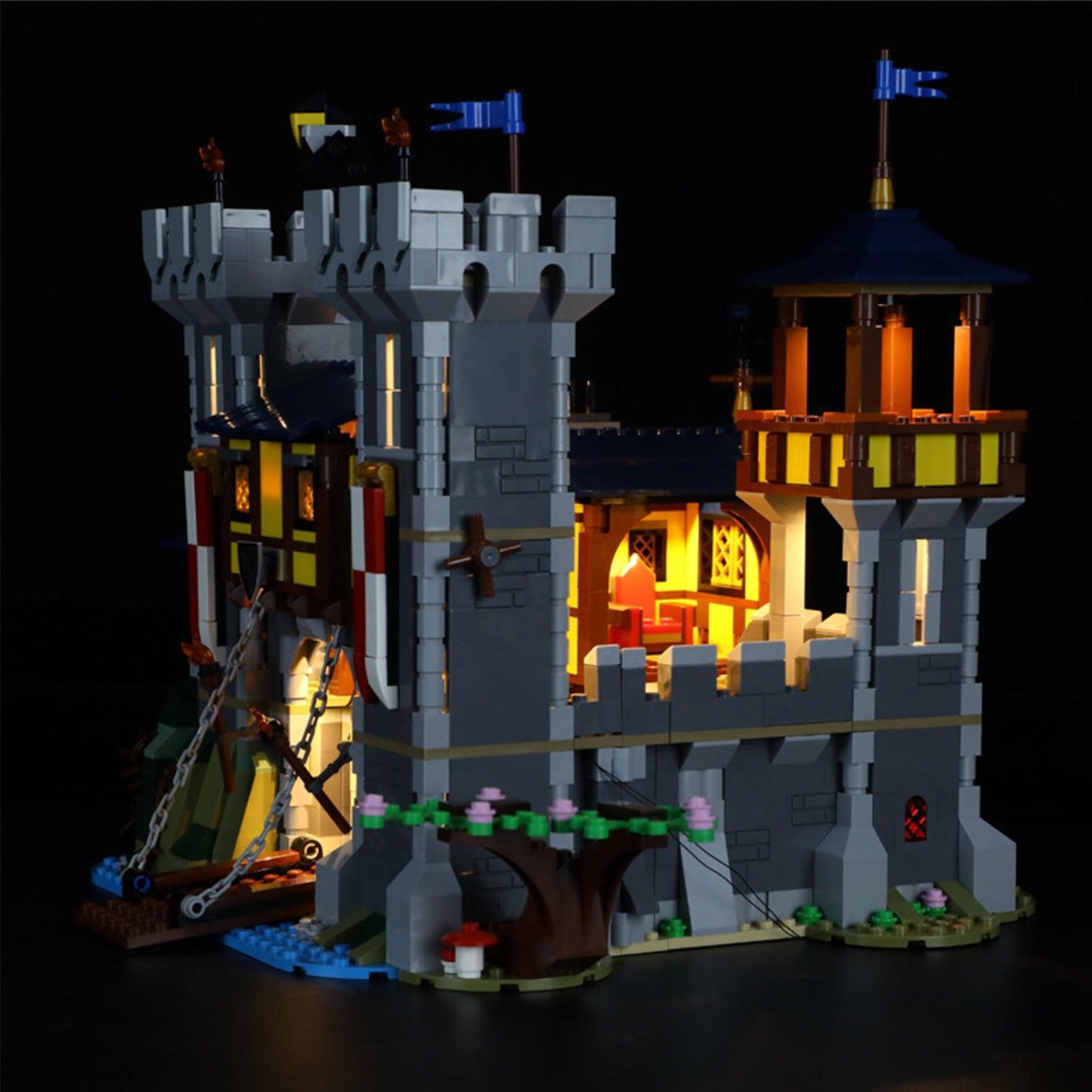 Best Light Kit for Lego Creator Medieval Castle 31120 - Enhance Your Castle Model with LED Lighting for Display & Nighttime Play