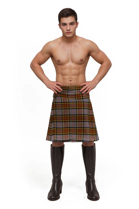 Andover Custom Tartan Kilt for Men - Traditional Scottish Kilt with Adjustable Buckles - Perfect for Weddings, Highland Games & Celtic Events