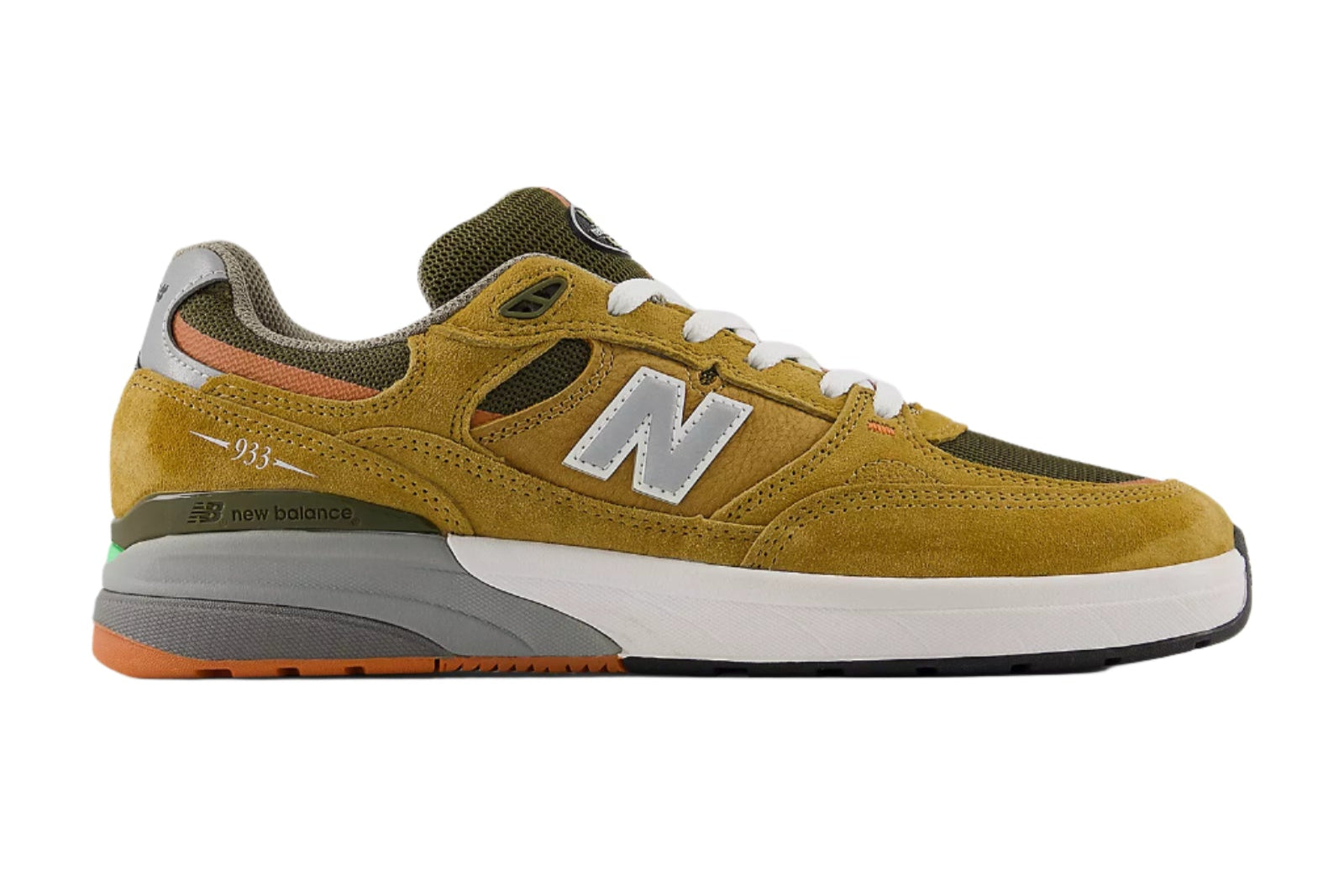 New Balance Numeric Andrew Reynolds 933MNO Skate Shoes - Brown/Brown - Durable & Comfortable for Skateboarding & Streetwear Fashion