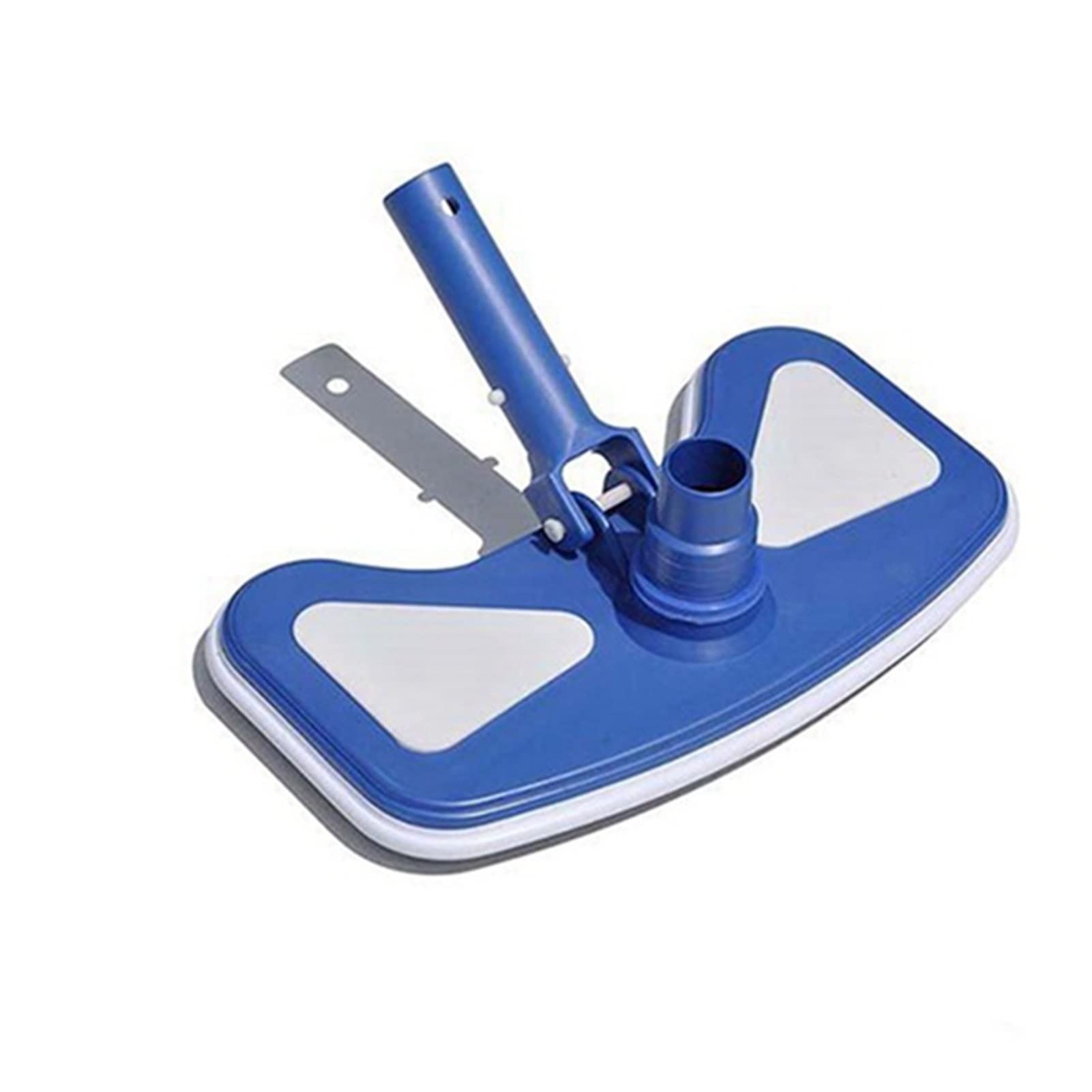 NHJYKJ Pool Vacuum Head - Floating Debris Cleaner for Swimming Pools, Fountains & Ponds | Heavy-Duty Suction Brush with Floating Technology | Blue Pool Cleaning Tool for Leaves, Dirt & Algae Removal | Perfect for In-Ground & Above-Ground Pools