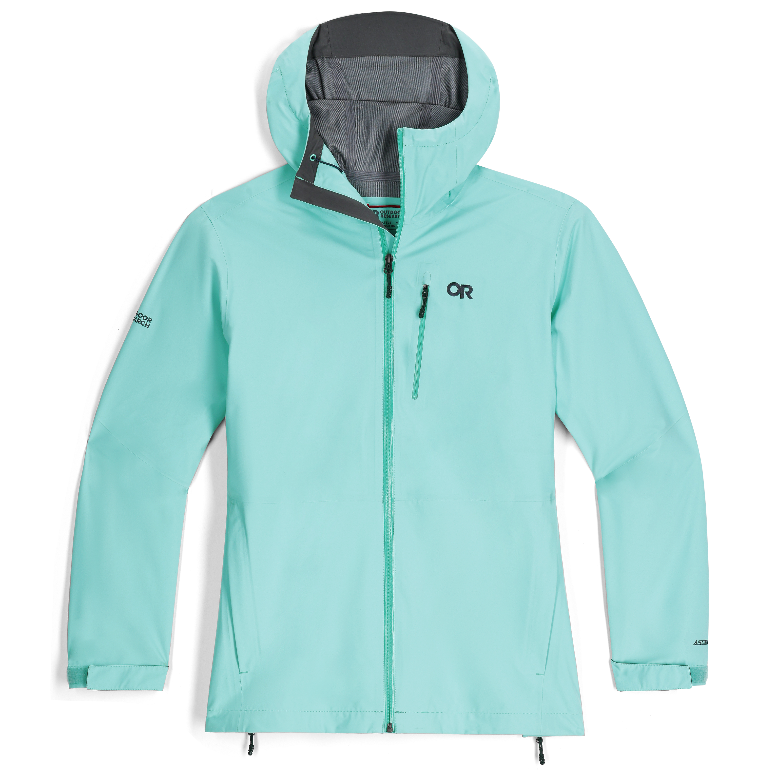Women's Waterproof 3L Rain Jacket - Lightweight Windproof Hooded Raincoat for Hiking, Camping & Outdoor Activities | Plus Size