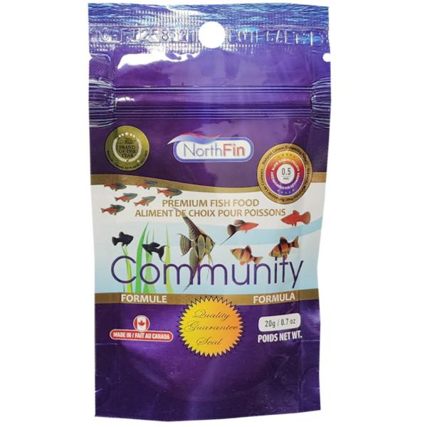 Premium NorthFin Community Formula Fish Food - High Protein & Nutrient-Rich for Tropical & Freshwater Aquariums - Ideal for Community Tanks, Planted Aquariums & Fish Growth