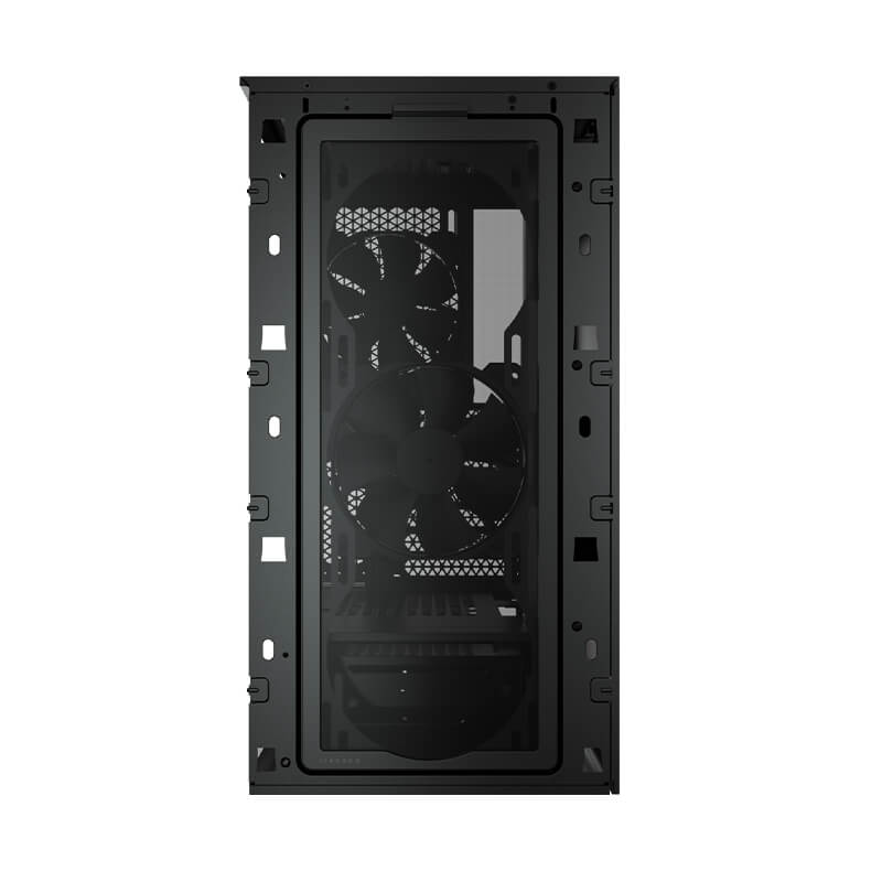Corsair 4000D Tempered Glass Mid Tower ATX PC Case - Black | High Airflow Design for Gaming & Workstation Builds | Perfect for Home Office & Esports Setup