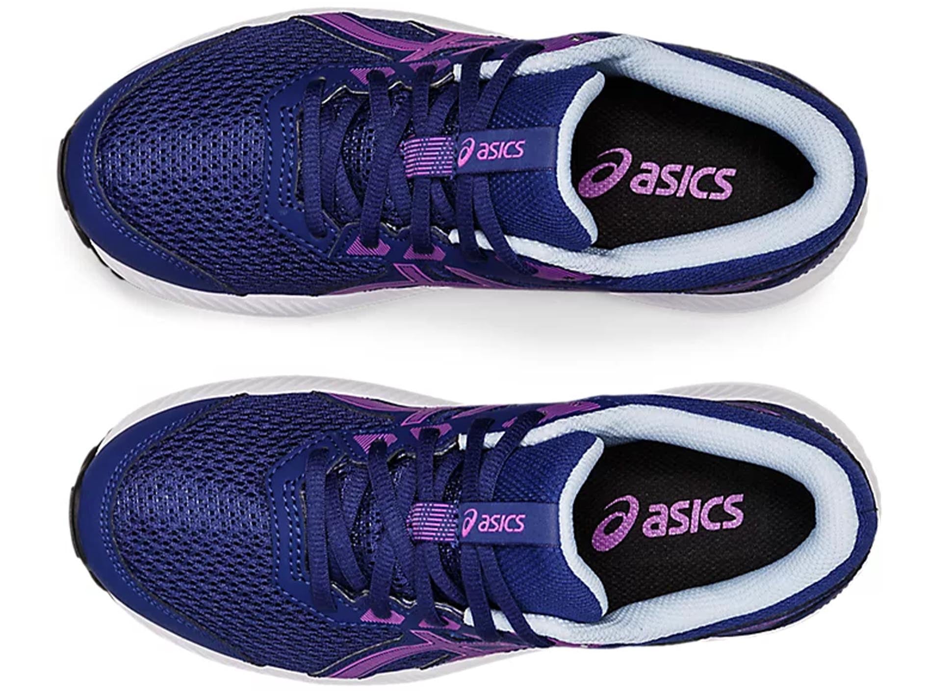 ASICS Kids Contend 8 GS Running Shoes - Lightweight & Breathable for Boys & Girls (Style: 1014A259-400) | Perfect for School, Sports & Daily Activities