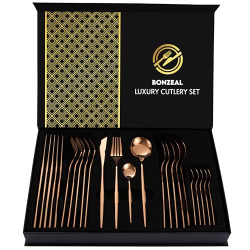 Rose-Gold Cutlery Set