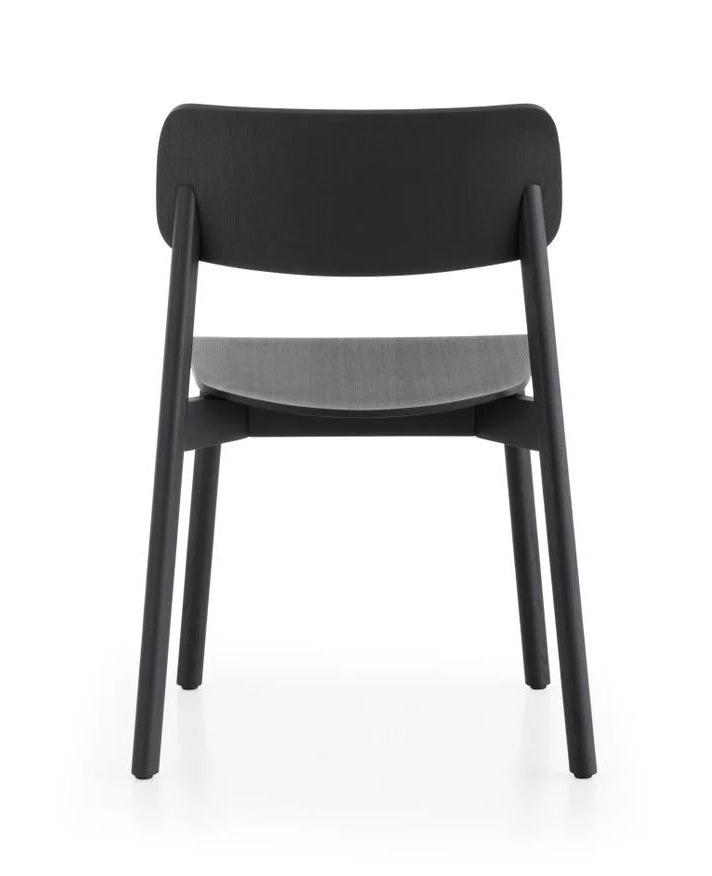 Lapalma Oiva S370 Modern Wooden Dining Chair - Scandinavian Design for Home, Office & Restaurant Use