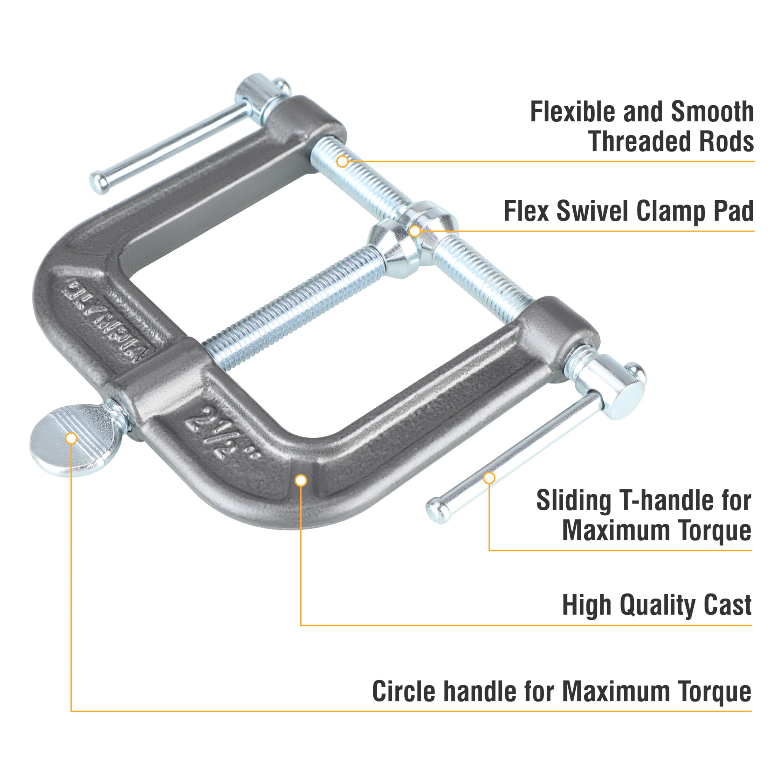 Olympia Tools 3-Way Edging Clamp - Perfect for Woodworking Projects