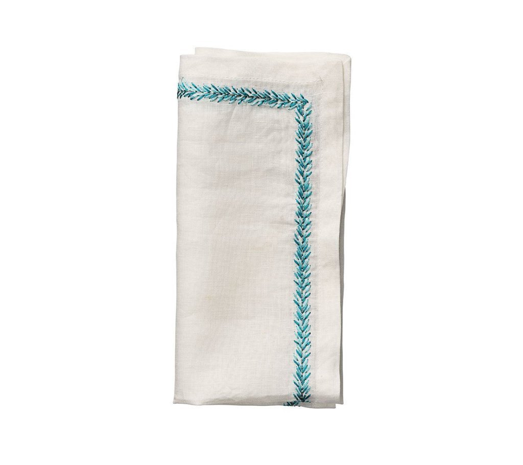 Premium Jardin Napkins Set of 4 - 100% Cotton Decorative Table Napkins for Dining, Parties & Home Decor - Elegant Dinner Napkins for Everyday Use & Special Occasions