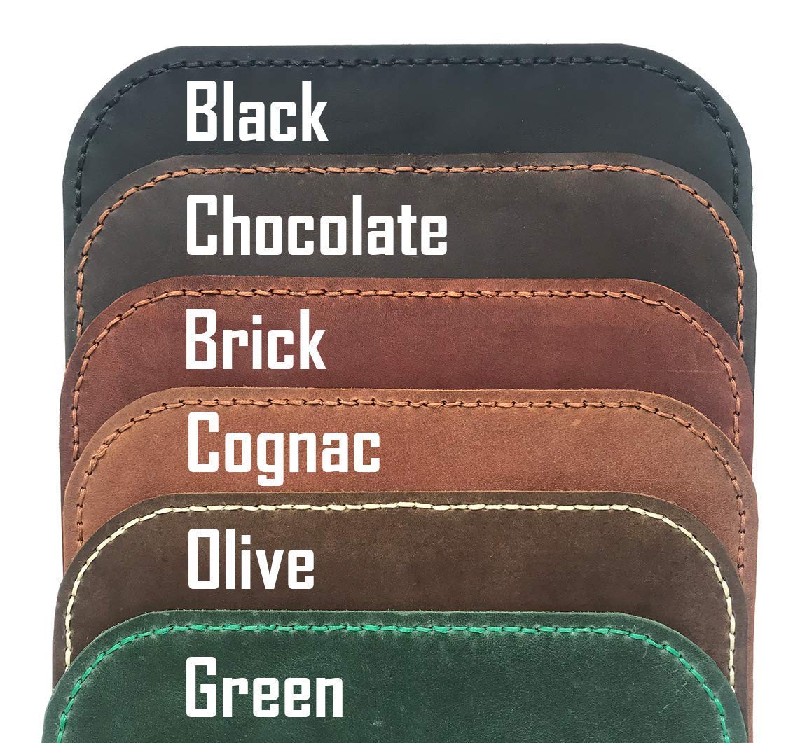 Legend of Zelda Triforce Leather Wallet for Men - Handmade Crazy Horse Leather Personalized Wallet - Unique Gamer Gift for Him, Father's Day, Husband or Boyfriend - Perfect for Gaming Enthusiasts & Collectors