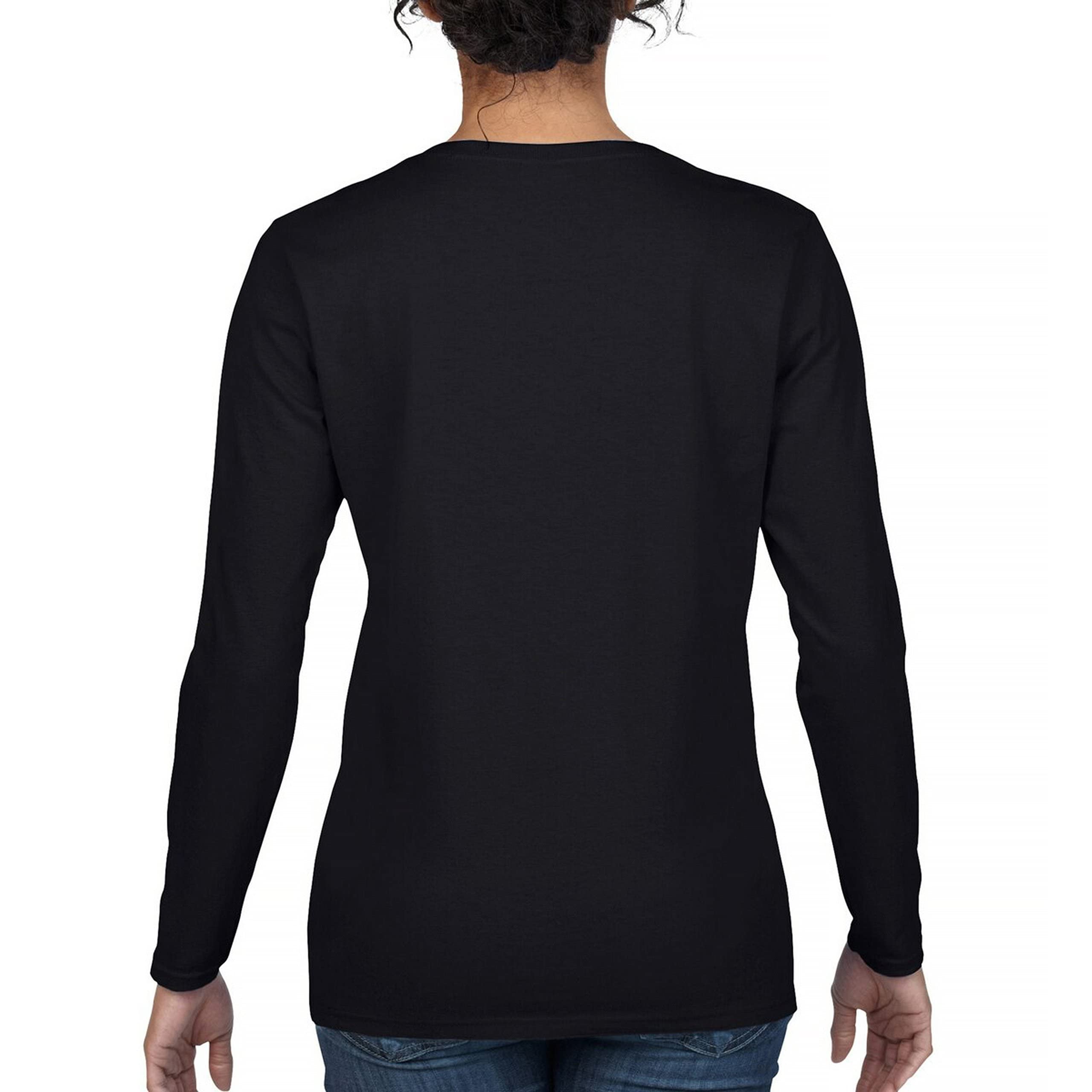 Dean Russo Serious Bulldog Women's Long Sleeve T-Shirt - Best Friend Pet Paw Design for Casual Wear & Dog Lover Gifts