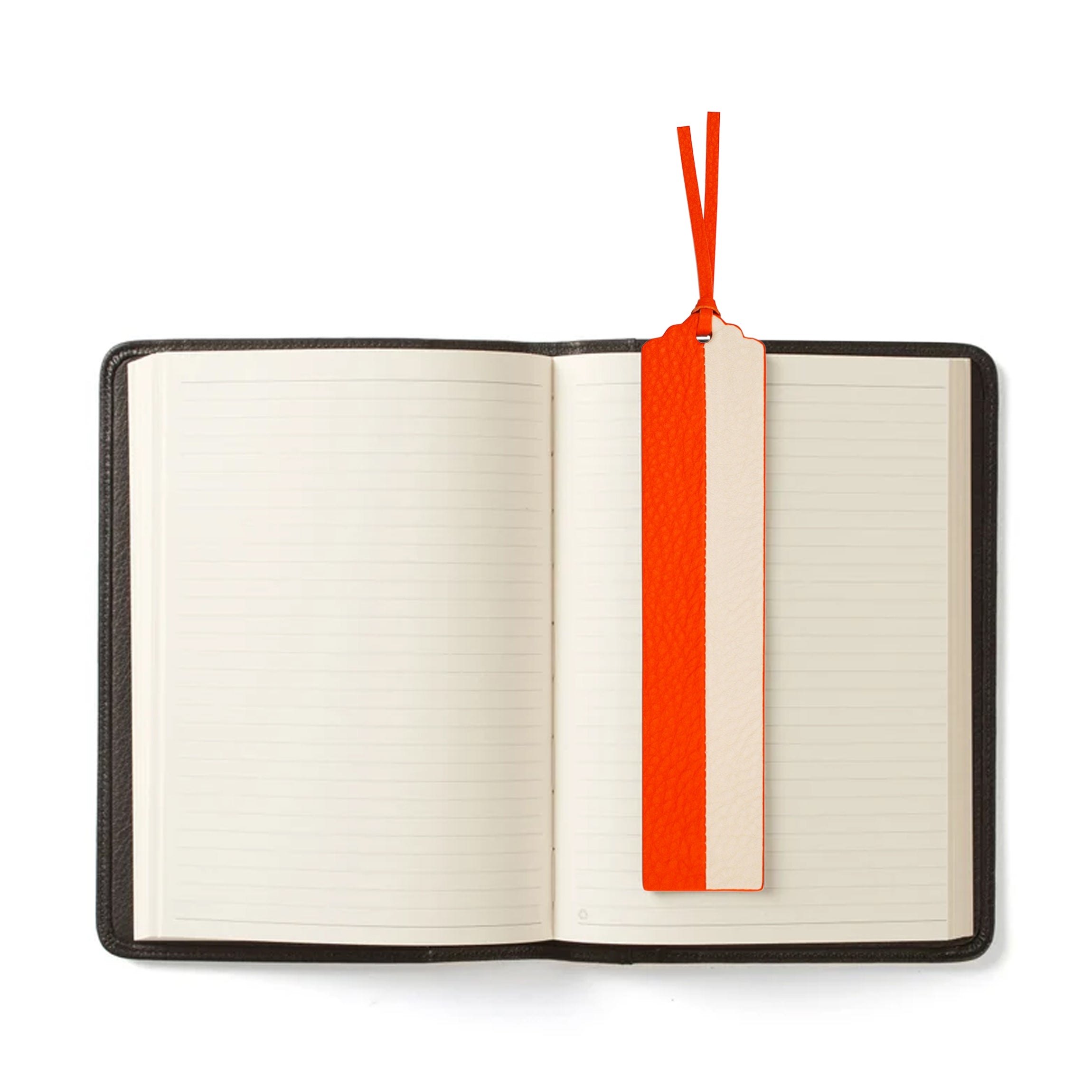 Premium Deluxe Bookmark Set - Clementine & Sand Stripe Design for Readers, Students & Book Lovers - Perfect Gift for Bookworms & Reading Enthusiasts