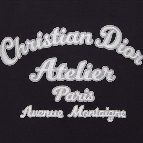 Christian Dior Atelier Logo T-Shirt for Men & Women | Luxury Cotton Crewneck Tee | Perfect for Casual Wear, Date Night & Street Style Fashion