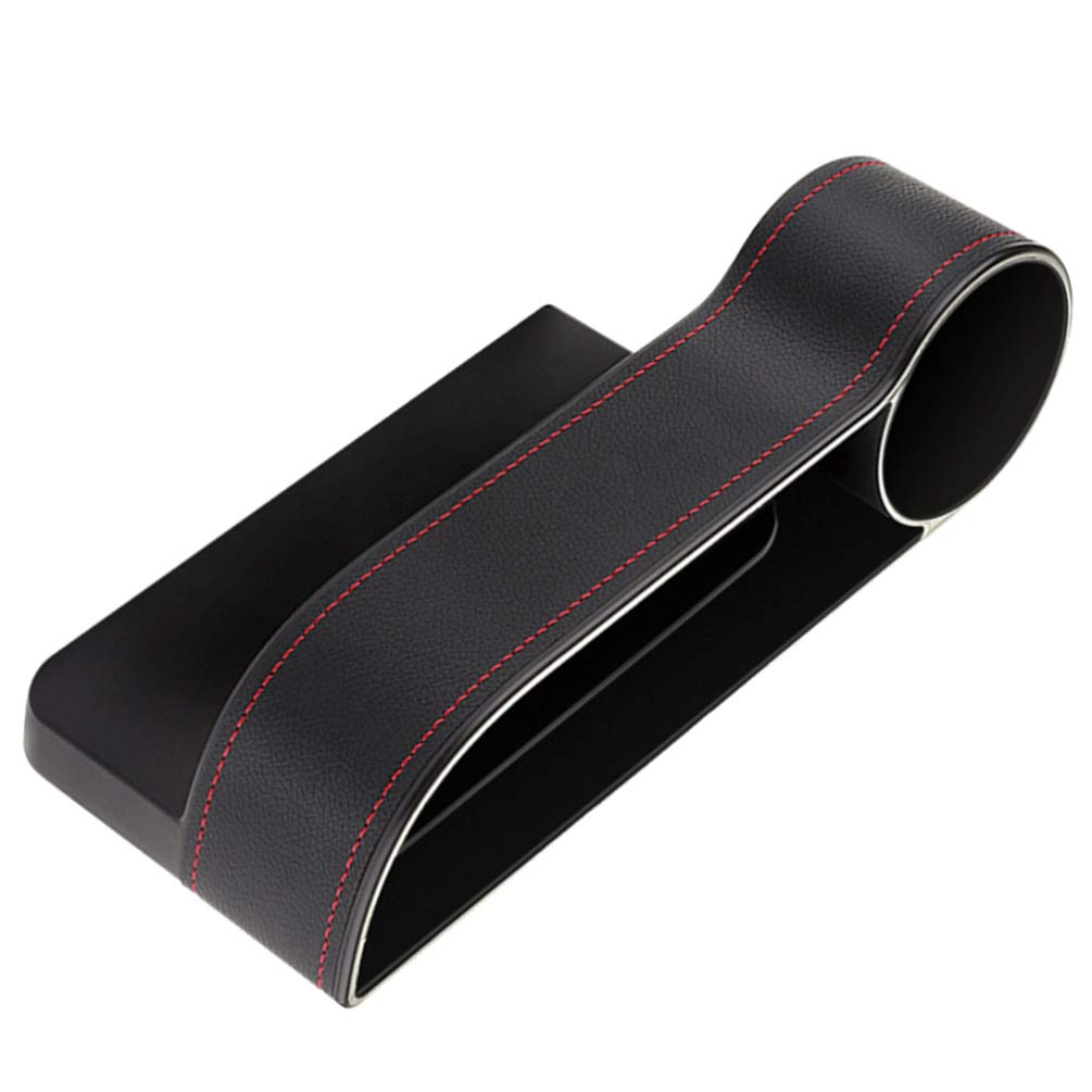 FAVOMOTO Car Organizer Storage Box - Travel Cup Holder, Glove Compartment Organizer, Seat Gap Container & Purse Holder for Cars - Perfect for Road Trips, Commuting and Daily Car Organization