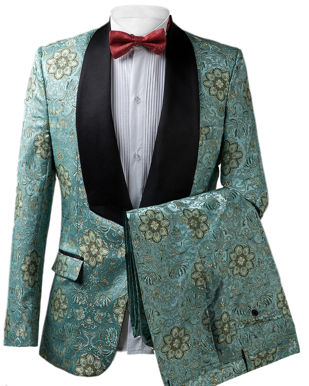 Gwenhwyfar Slim Fit Men's Suits - Formal Tuxedo for Wedding, Prom, Party & Business Events | Premium Tailored Blazer & Pants Set for Special Occasions
