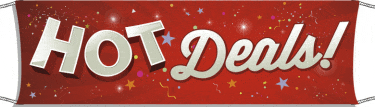 Large Outdoor Advertising Banner - Durable Vinyl Sign for Sales & Promotions - Perfect for Storefronts, Events, and Grand Openings