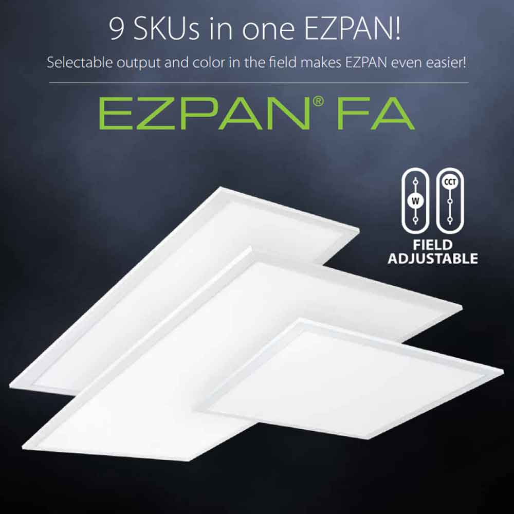 2x2 LED Flat Panel Light 4800 Lumens 40W - 3500K/4000K/5000K Color Temperature - 120V/277V Dimmable - Office Lighting, Classroom, Hospital, Commercial Use