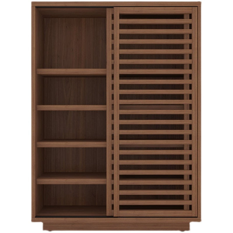 NYLAH BELAIR Solid Wood Shoe Cabinet - Sturdy Entryway Storage Organizer for Shoes, Boots & Home Décor | Perfect for Hallway, Closet & Mudroom Organization