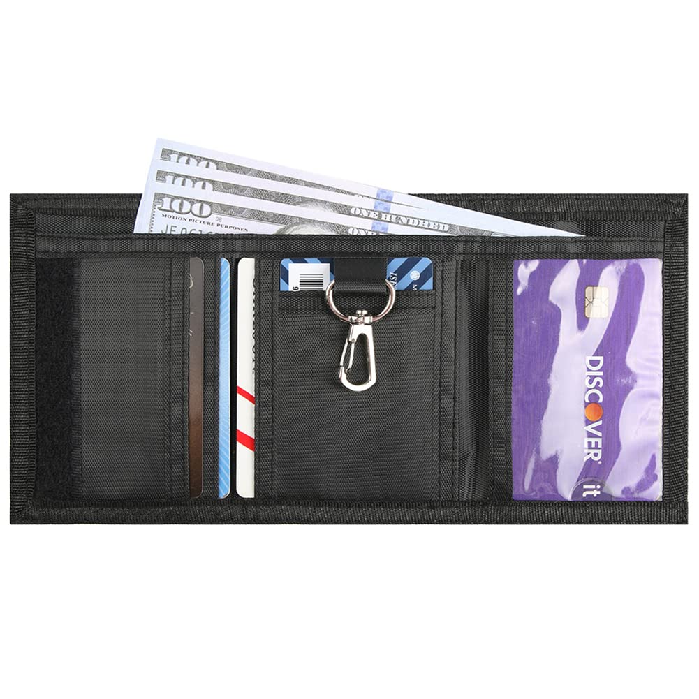 **Camo Kids Wallet for Boys & Girls - Durable Tri-Fold Zipper Wallet with Coin Pocket - Perfect Gift for Ages 4-12 - Ideal for School, Travel & Everyday Use**