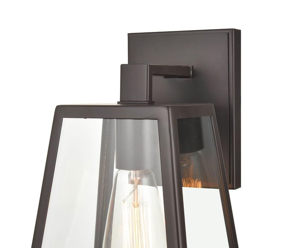 Millennium 8041-PBK Black Outdoor Wall Lantern - Grant Collection Transitional Style, Powder Coat Finish - Perfect for Porch, Patio, and Garden Lighting