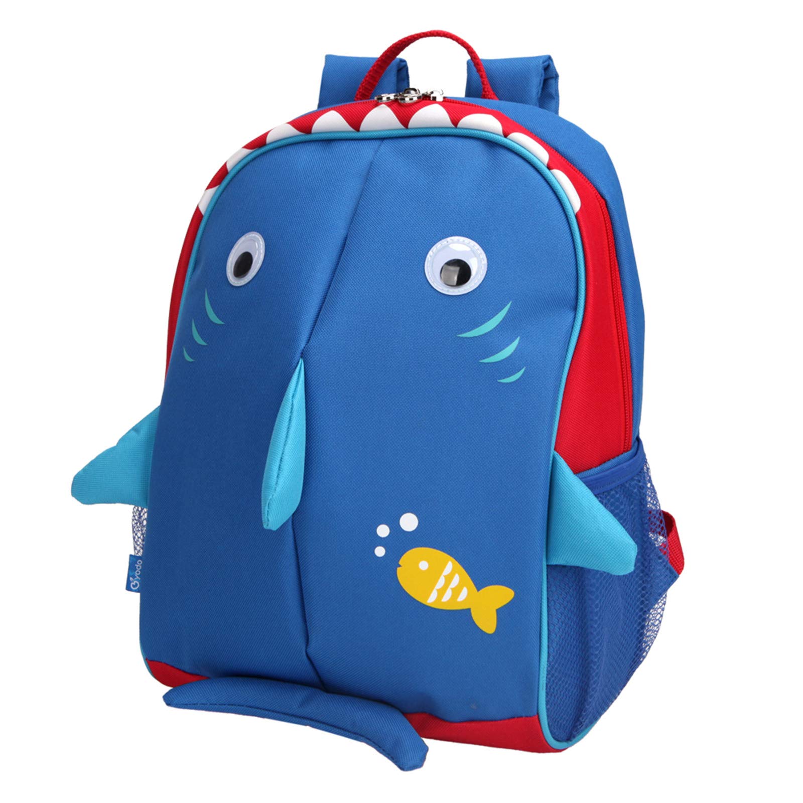 Yodo Little Kids School Backpack for Pre-K & Toddler - Adjustable Chest Strap & Name Tag | Lightweight Daypack for Preschool, Kindergarten & Travel