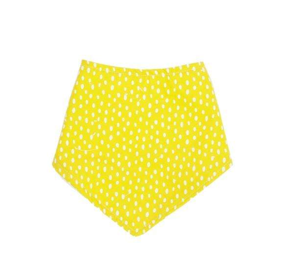 Mustard Spots Bamboo Baby Dribble Bib - Soft & Absorbent Drool Bibs for Infants & Toddlers - Perfect for Feeding, Teething & Everyday Use