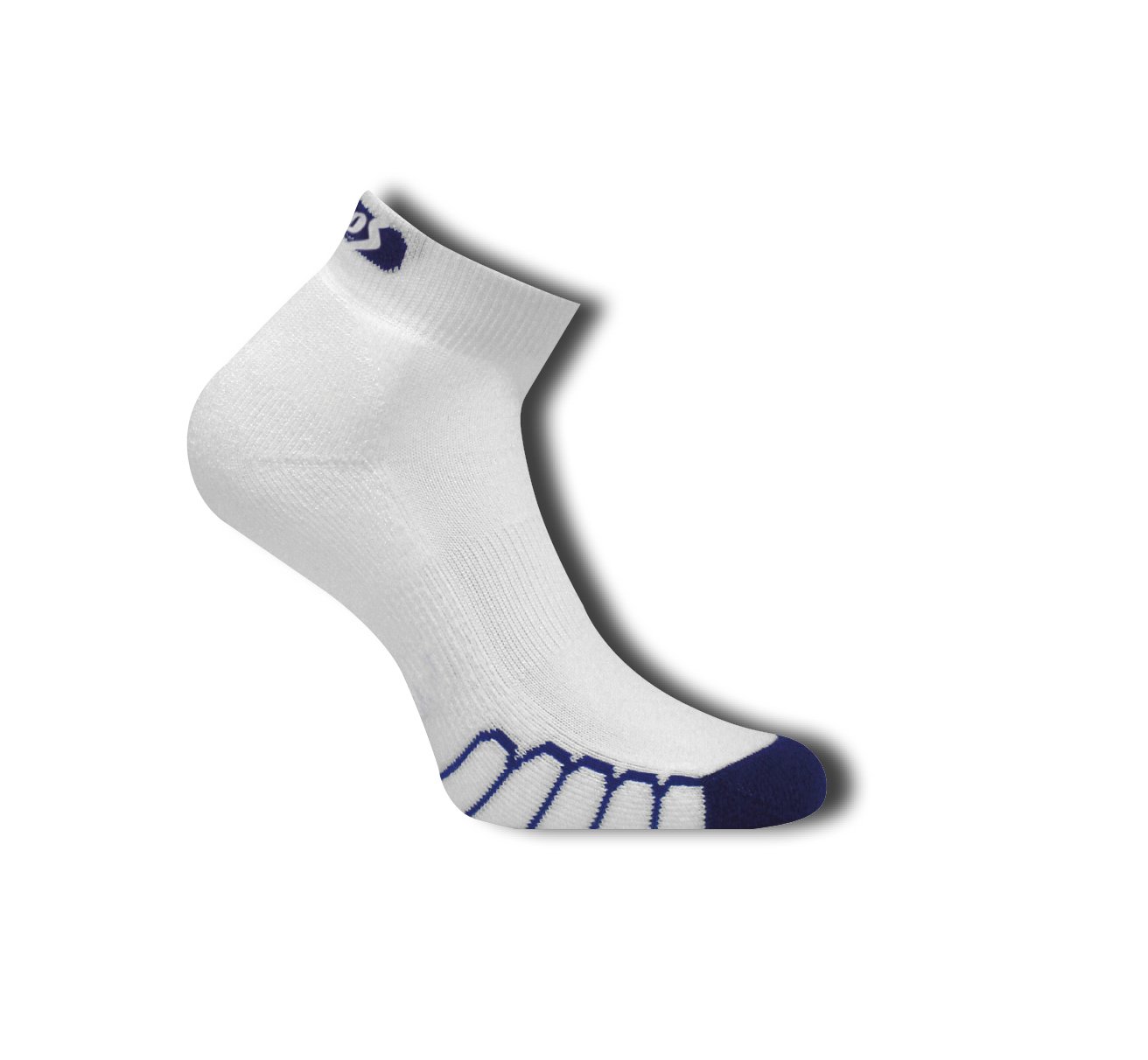 **Eurosock Court Silver Ped Socks with Plantar Compression - Arch Support & Moisture-Wicking for Men & Women - Ideal for Tennis, Running & Everyday Comfort**