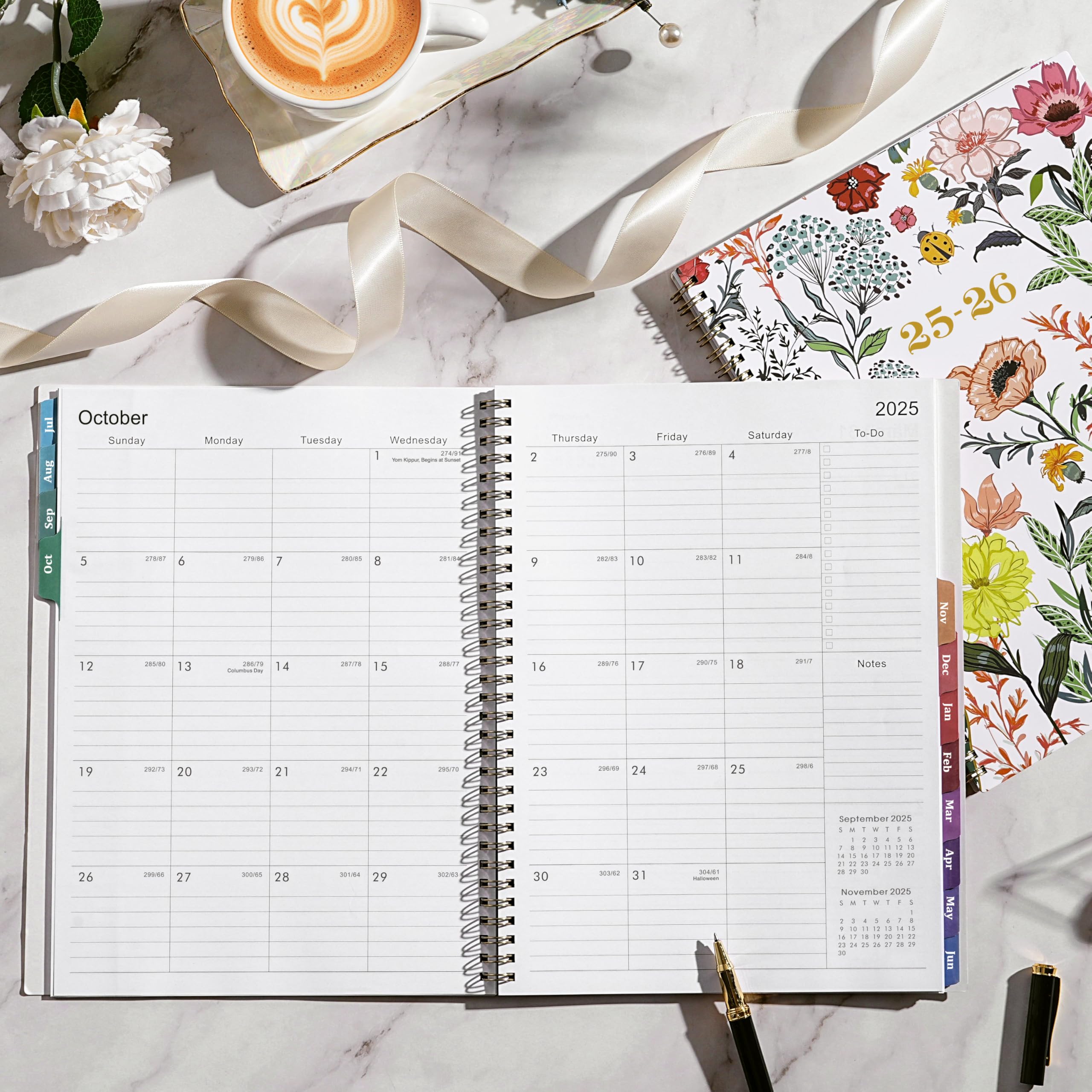 2025-2026 Academic Planner | July 2025 - June 2026 Weekly & Monthly Planner | 8.5