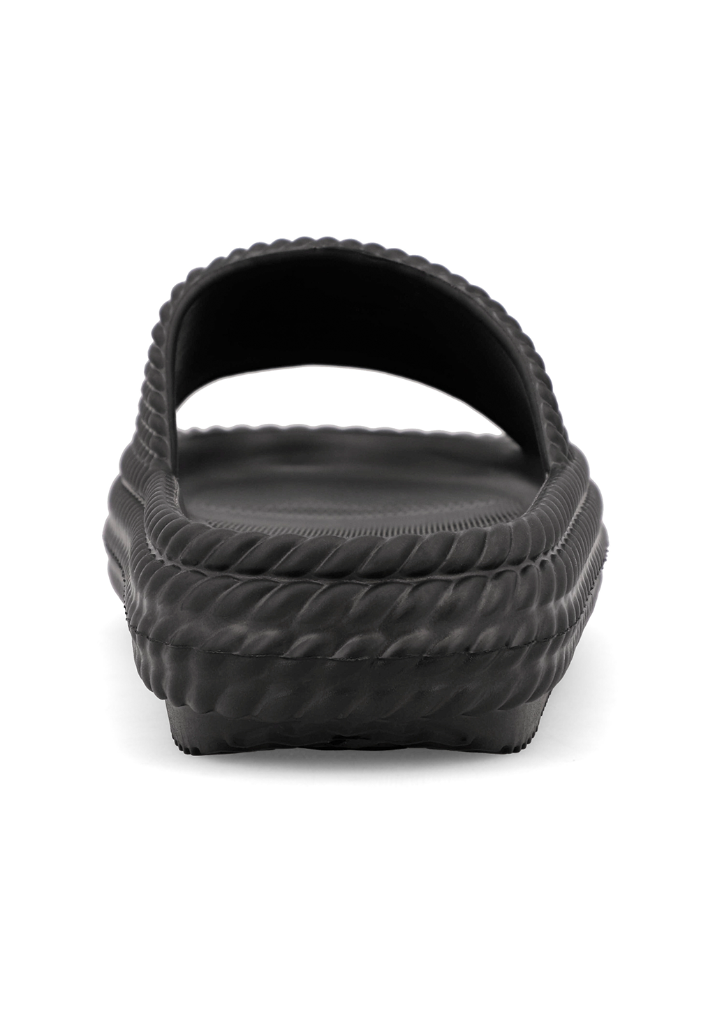Luvly Black Eva Foam Sandals - Comfortable & Lightweight Women's Summer Shoes for Beach, Pool, and Casual Wear