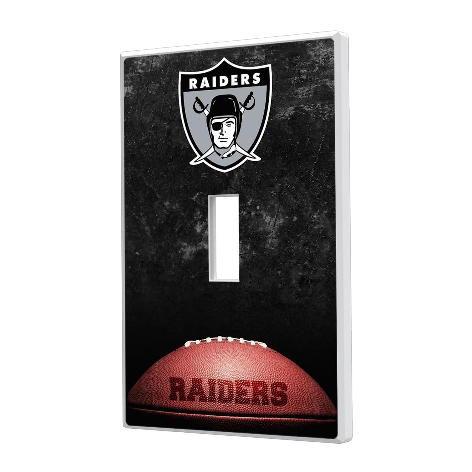 NFL Legendary Team Logo Light Switch Cover - Single Toggle Decorative Wall Plate for Football Fans | Perfect for Game Room, Man Cave, and Sports Themed Home Decor
