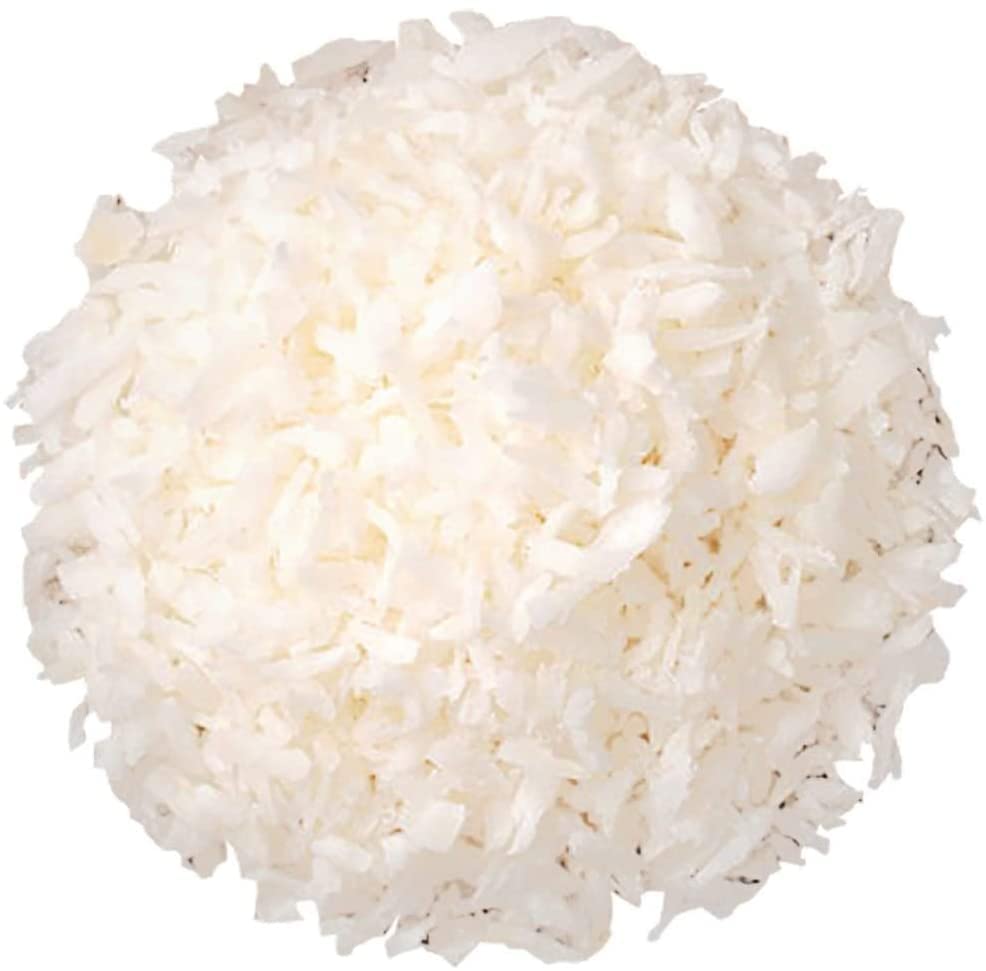 25 Lbs Unsweetened Shredded Coconut Flakes - Desiccated, Kosher, Vegan Bulk Coconut - No Sulfites, High in Fiber - Perfect for Baking, Smoothie Bowls, Granola & Healthy Dessert Toppings
