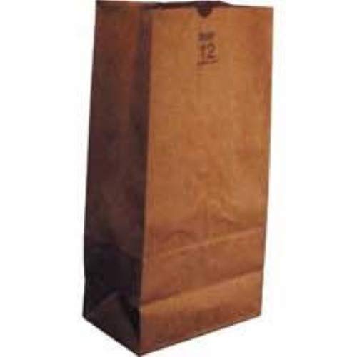 AJM Packaging Natural Kraft Grocery Sacks - 400 Count Case | Eco-Friendly Paper Bags for Grocery Shopping, Retail Stores & Farmers Markets