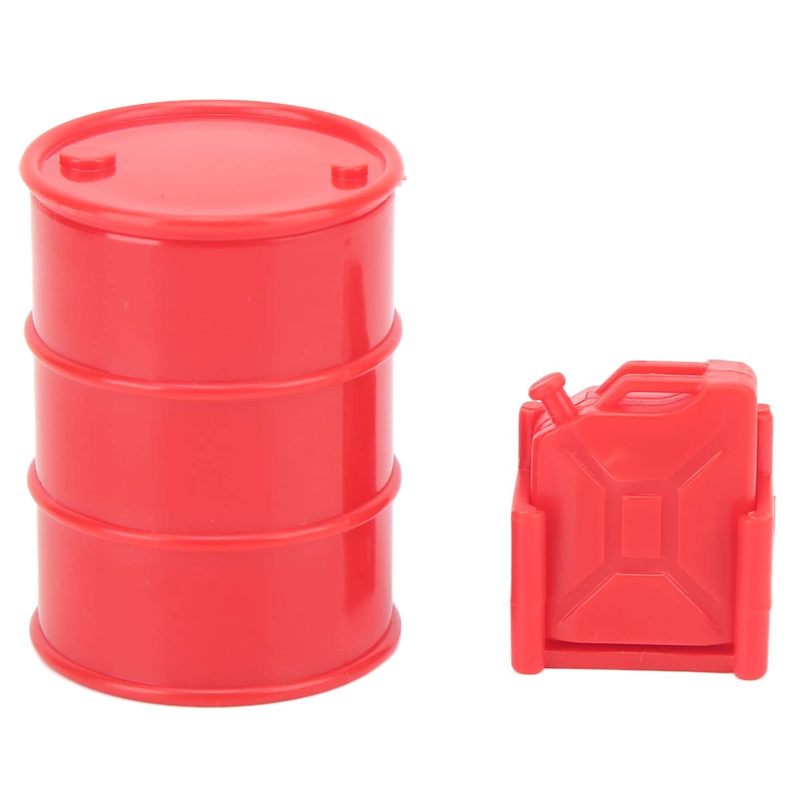 Lifelike 1/24 Scale RC Car Oil Barrel Decoration - Lightweight & Durable Accessory for RC Crawler, Drift, Off-Road Vehicle Models - Perfect for Racing Scenes & Display Collections