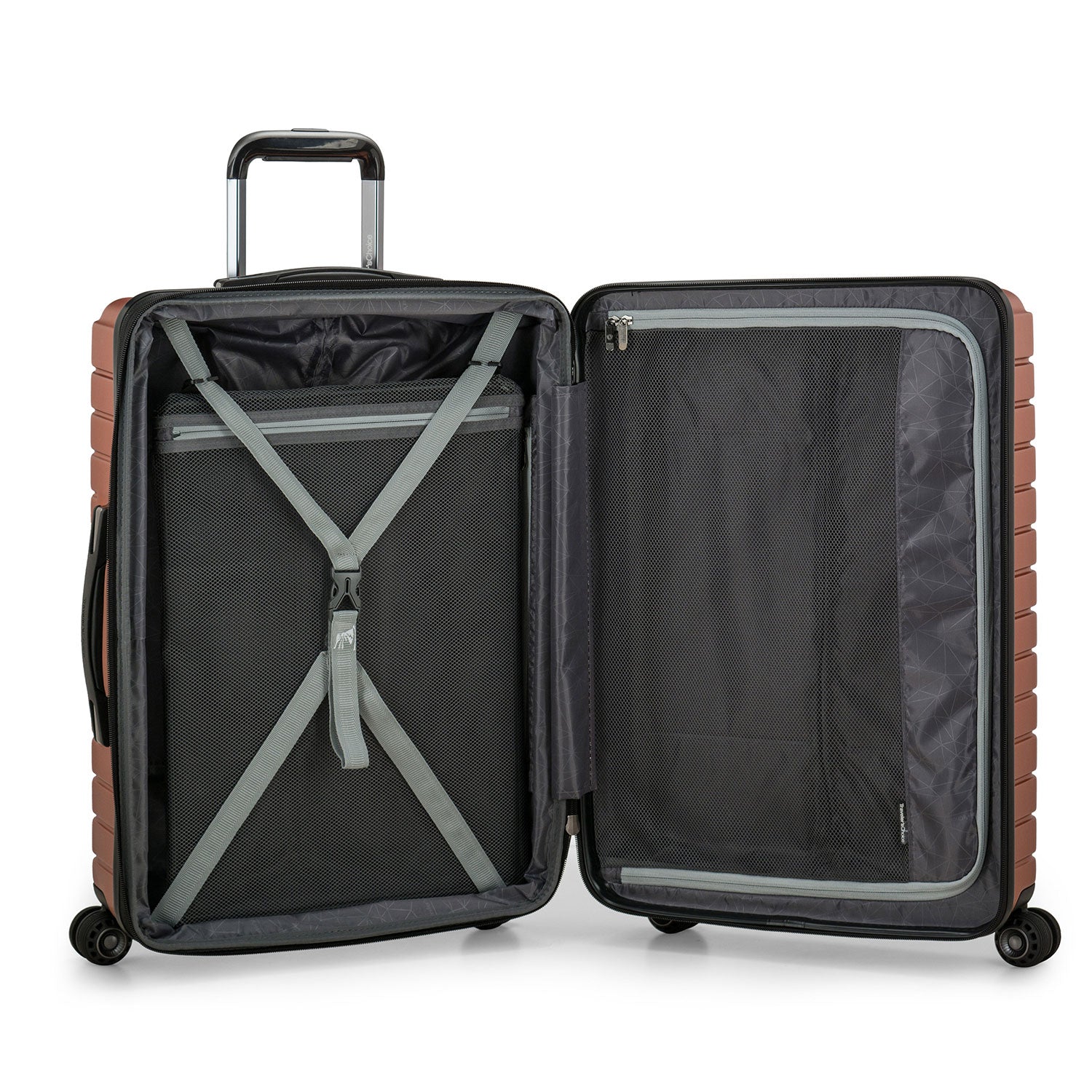 Archer Medium Checked Luggage - Lightweight Spinner Suitcase for Travel, Business & Vacation (20-24 Inch Carry-On, TSA Lock) - Perfect for Airplanes, Road Trips & Weekend Getaways