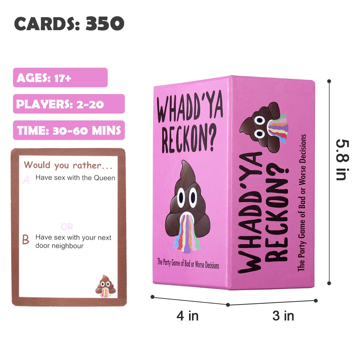 Adult Drinking & Party Card Games - Fun for Game Nights & Family Gatherings