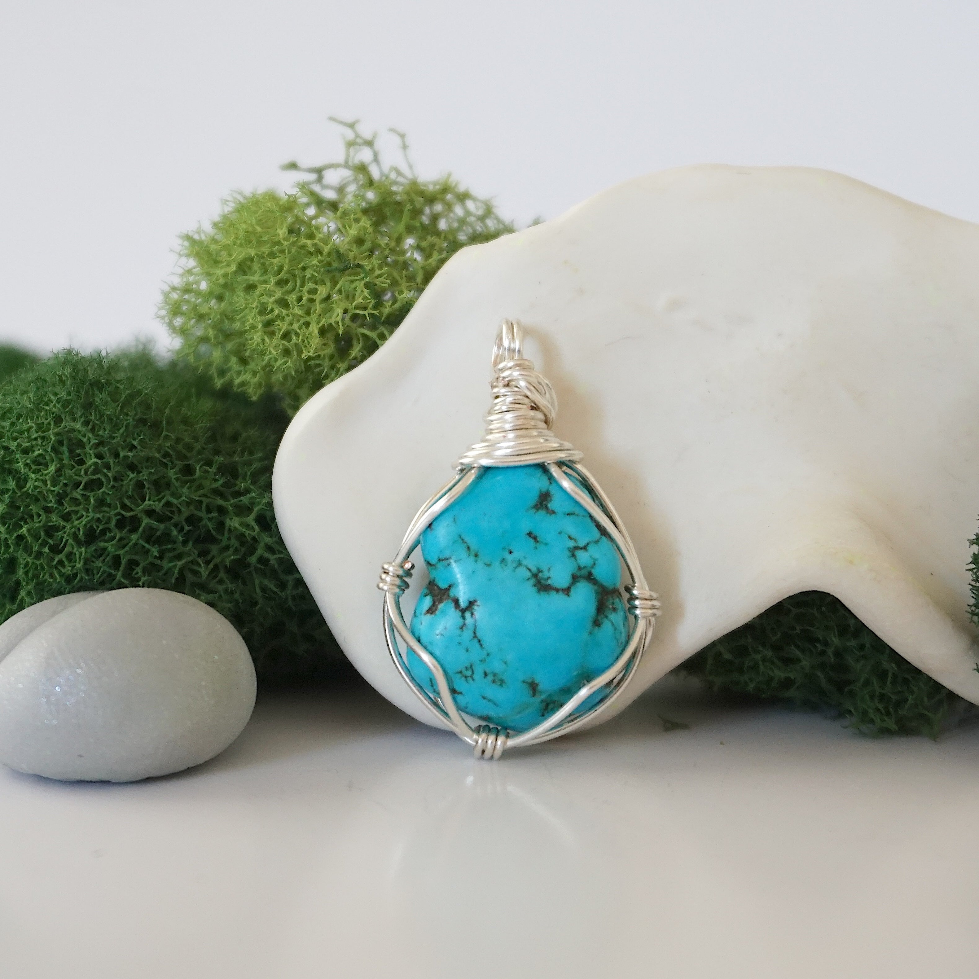 Turquoise Birthstone Necklace - Elegant Crystal Jewelry for Women | Perfect Gift for Birthday, Anniversary & Mother's Day | Everyday Wear & Special Occasions
